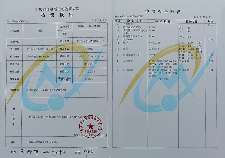 檢驗(yàn)報(bào)告